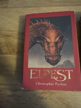 Eldest by Christopher Paolini 1st Edition 1st Print Signed 2005 Hardcover